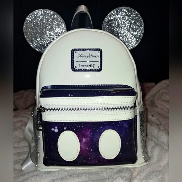Loungefly Disney Mickey Mouse Space Mountain New With Tags Mini Backpack - Picture 1 of 8